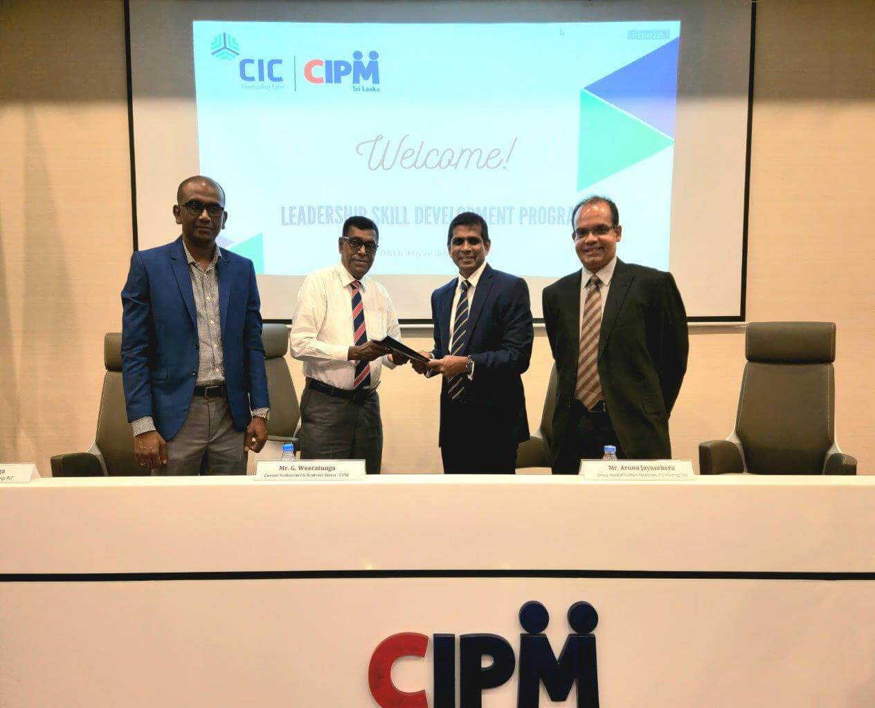 CIC Health & Personal Care division in collaboration with the CIPM